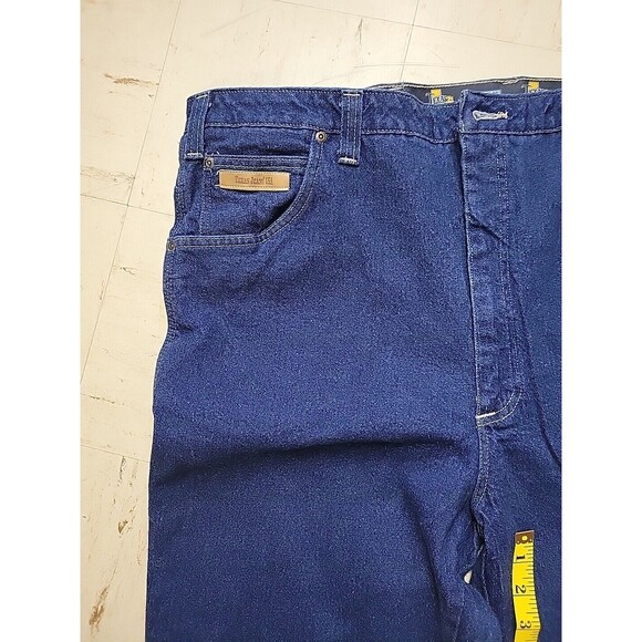 Texas Jeans USA Multi-Purpose Size 42L TXJ-MP Dark‎ Wash EUC 30 Length - Picture 9 of 14